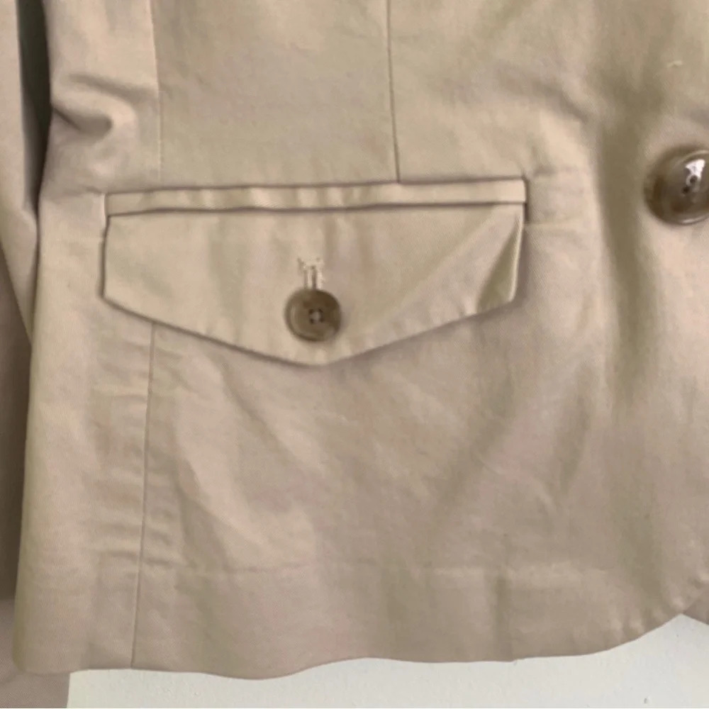 Eddie Bauer Beige Blazer Jacket - Picture 4 of 7
